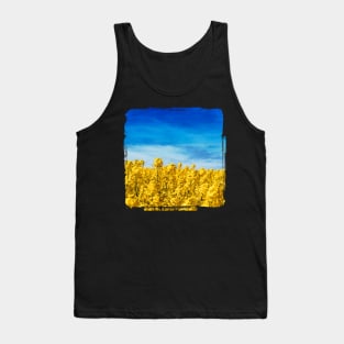 Yellow and Blue - Canola Field and Sky Tank Top